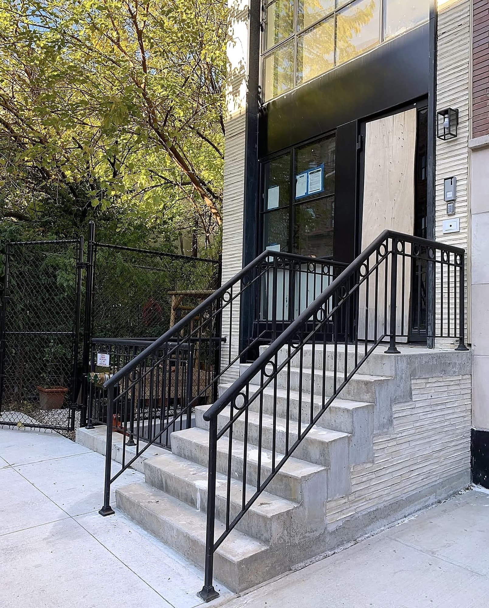 Decorative Stoop Railing, Railing, New York