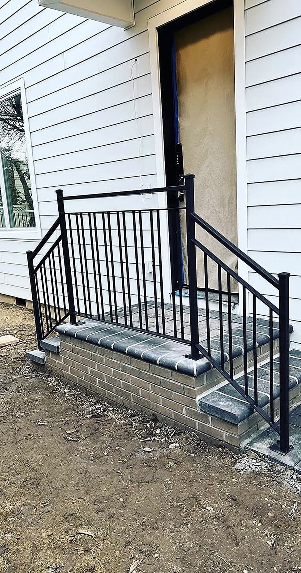 Entry Stoop Railing, Railing, New York