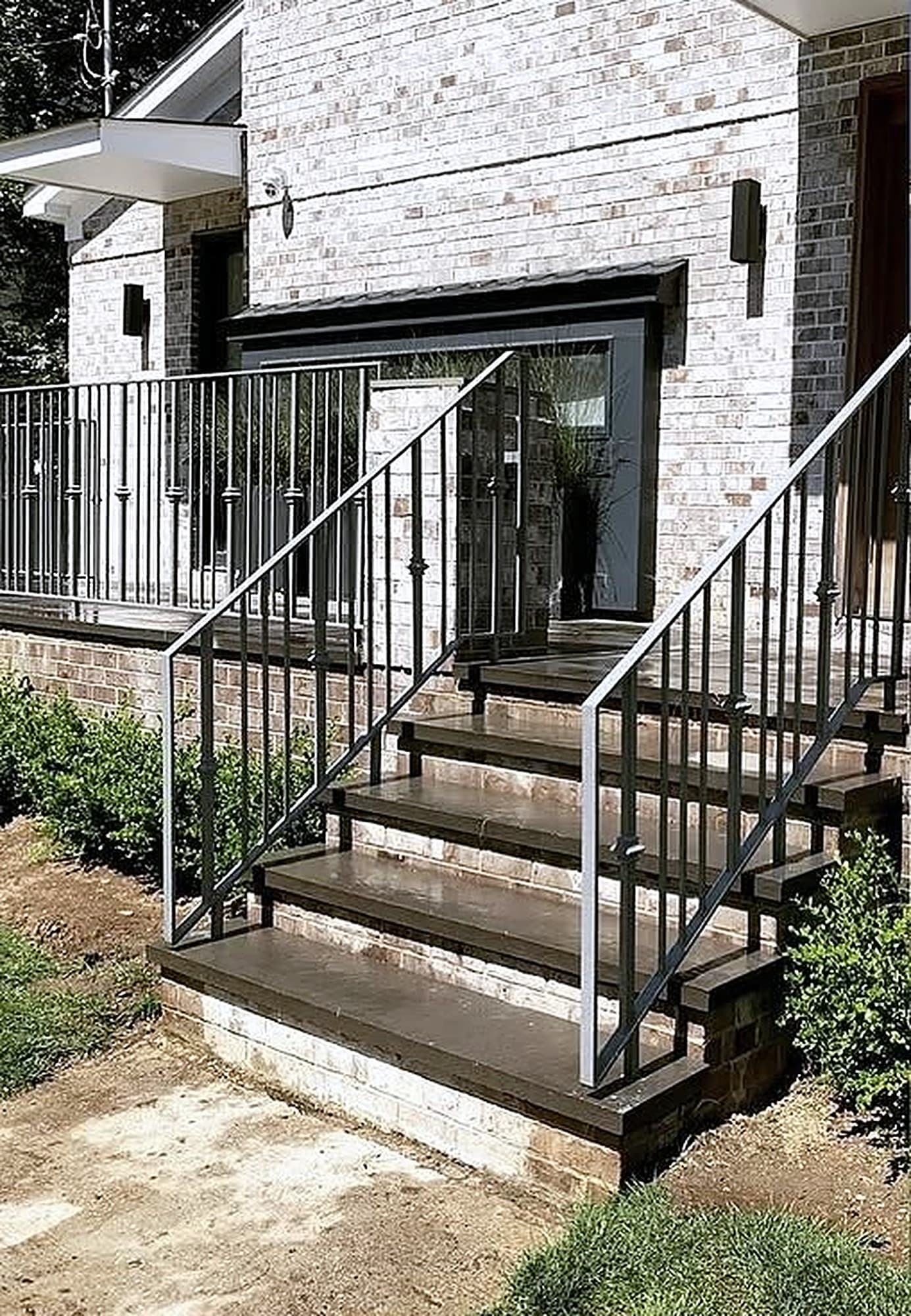 Brick-House Entry Railings, Railing, New York