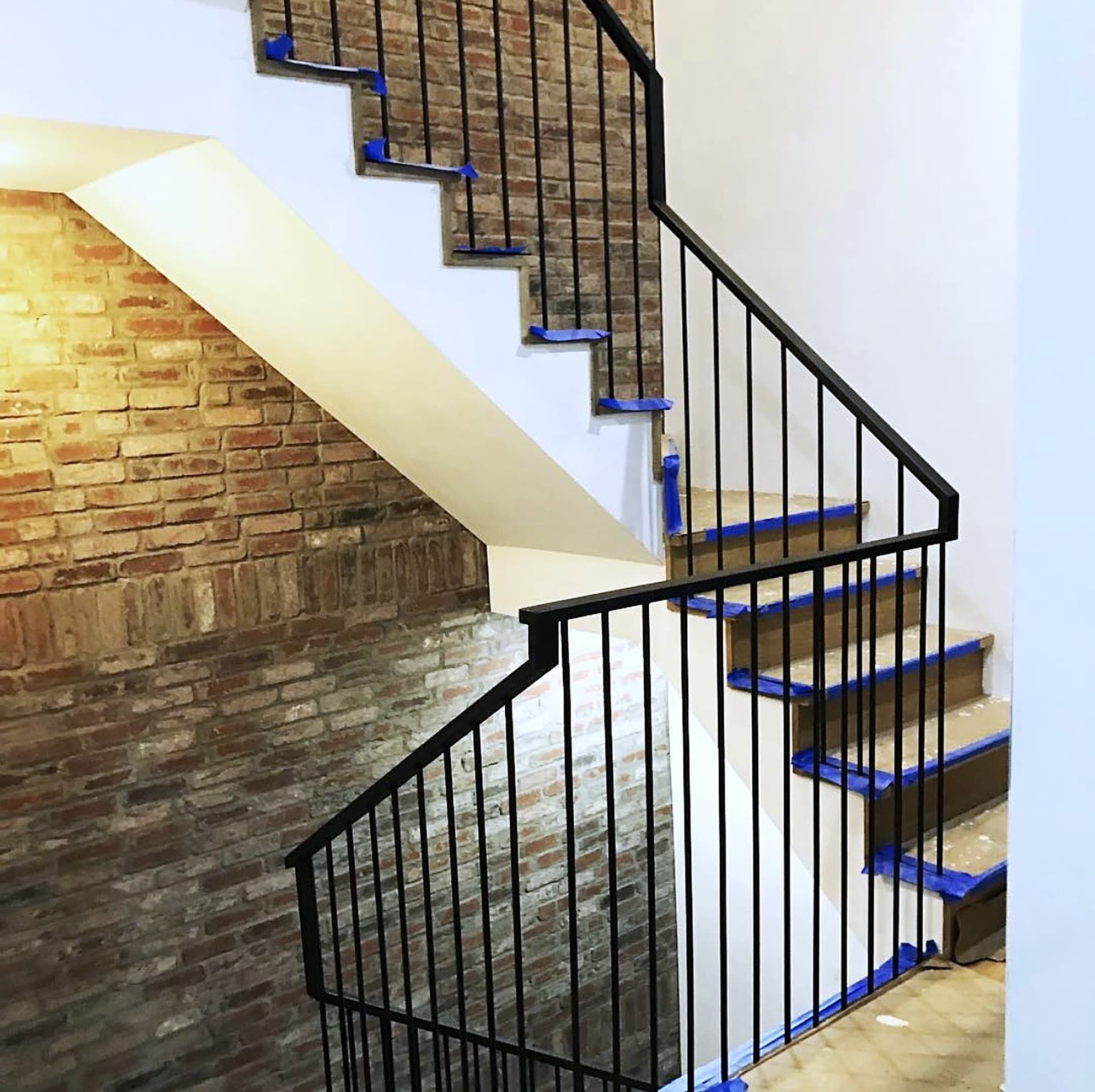 Interior Stair + Railing, Staircase / railing, Brooklyn, NY